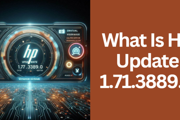 What Is HP Update 1.71.3889.0